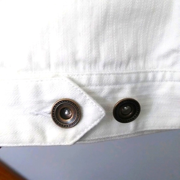 Denim & Co. Embroidered Classic Denim Jacket, XL, NWoT - Picture 5 of 10